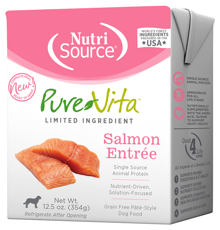 PureVita Grain Free Salmon Entrée Wet Dog Food