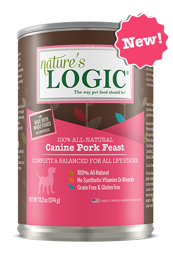 Nature's Logic Canine Pork Feast Canned Food