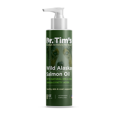 Dr. Tim's Wild Alaskan Salmon Oil for Cats & Dogs