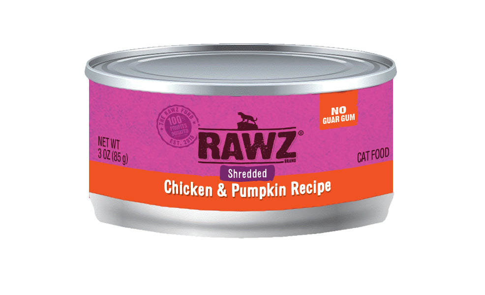 RAWZ Shredded Chicken & Pumpkin Cat Food