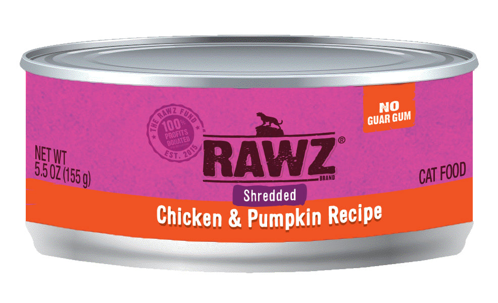 RAWZ Shredded Chicken & Pumpkin Cat Food