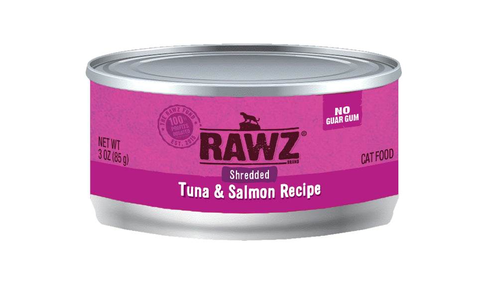 RAWZ Shredded Tuna & Salmon Cat Food