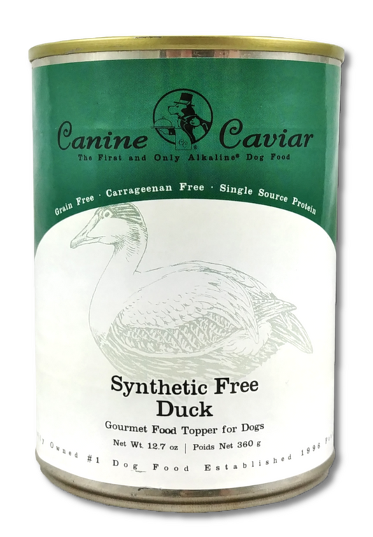 Canine Caviar Synthetic Free Gourmet Duck Canned Food