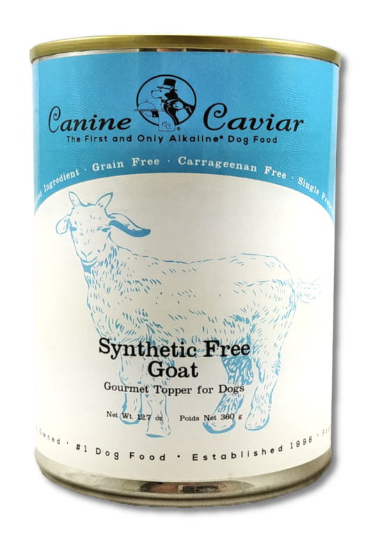 Canine Caviar Synthetic Free Gourmet Goat Canned Food