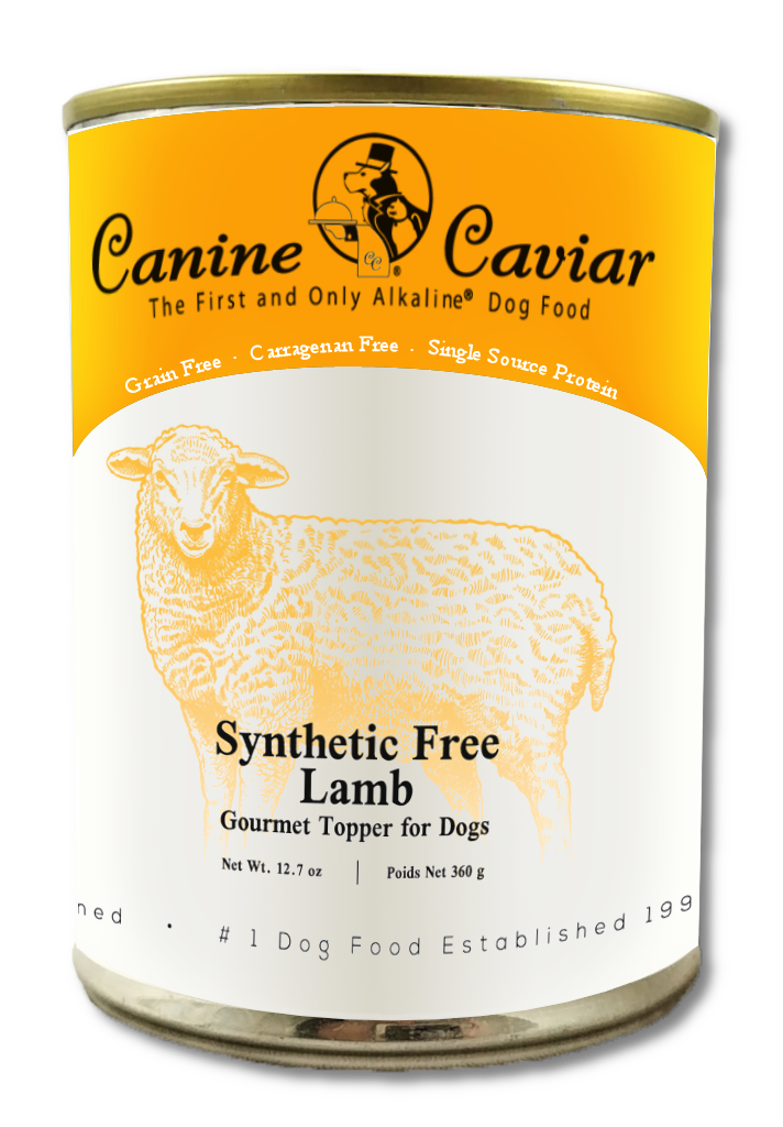 Canine Caviar Synthetic Free Gourmet Lamb Canned Food