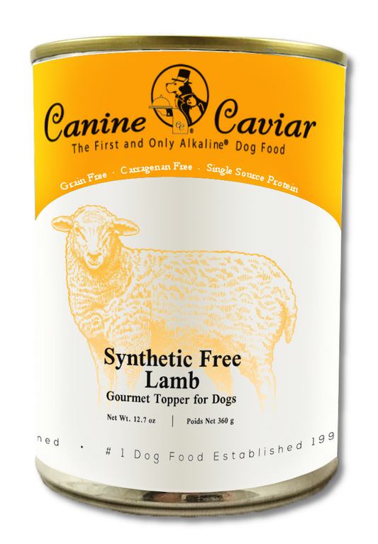 Canine Caviar Synthetic Free Gourmet Lamb Canned Food