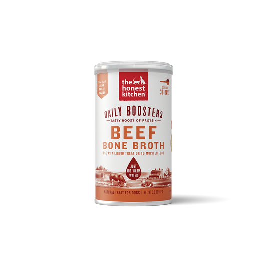The Honest Kitchen Daily Booster Instant Beef Bone Broth with Turmeric