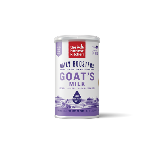 The Honest Kitchen Daily Boosters Instant Goat's Milk with Probiotics for Dogs & Cats