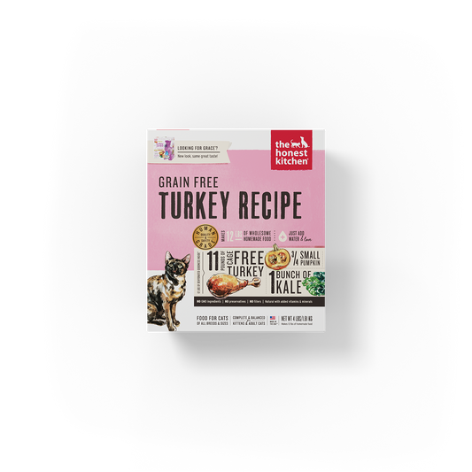 The Honest Kitchen Dehydrated Grain Free Turkey for Cats