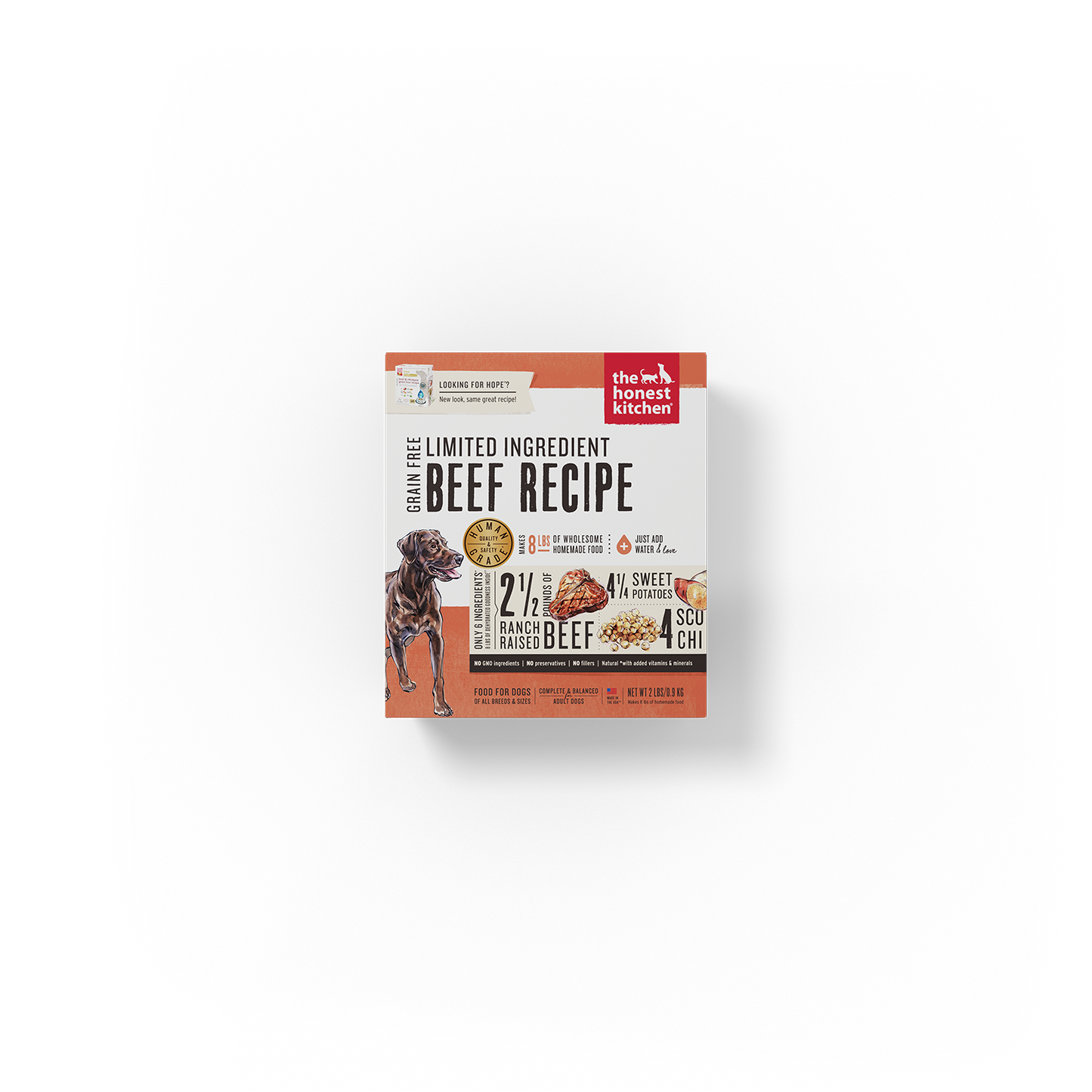 The Honest Kitchen Dehydrated Limited Ingredient Beef Dog Food