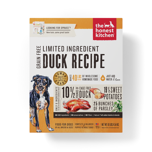 The Honest Kitchen Dehydrated Limited Ingredient Duck Dog Food