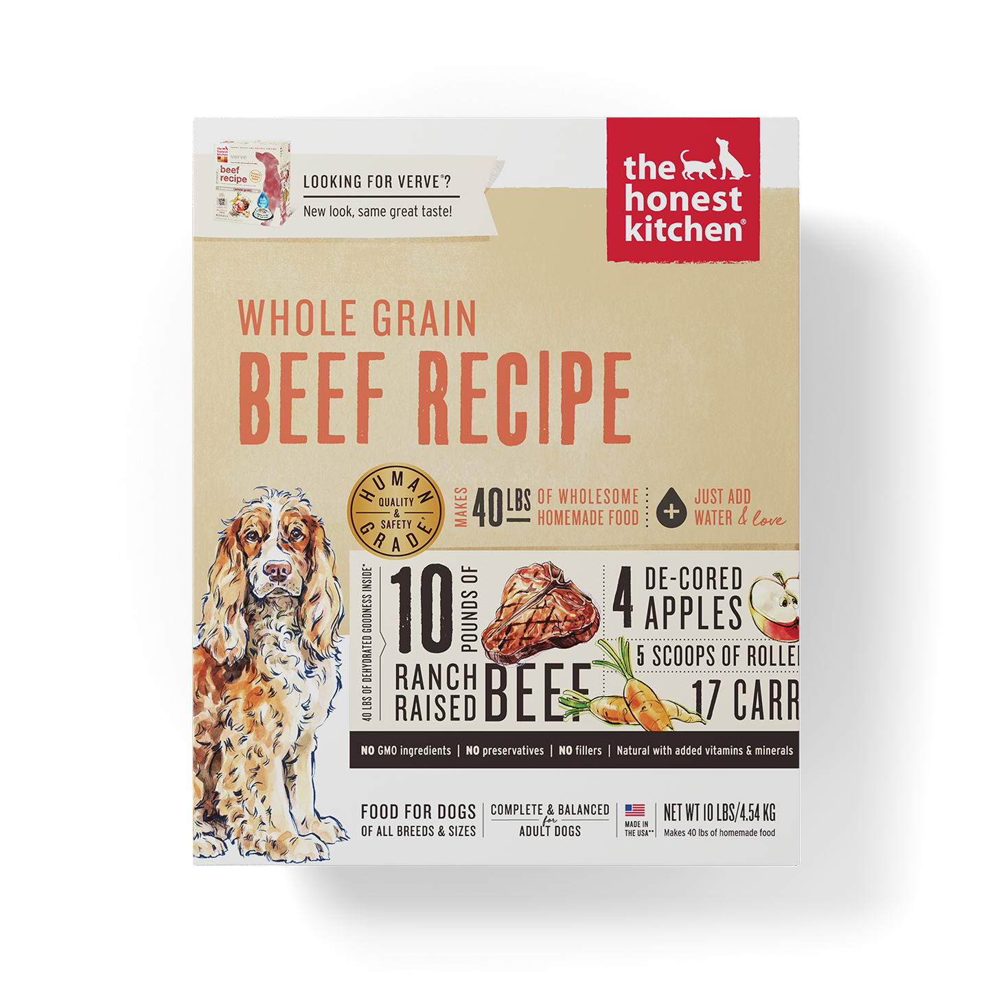 The Honest Kitchen Dehydrated Whole Grain Beef