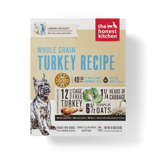 The Honest Kitchen Dehydrated Whole Grain Turkey for Dogs