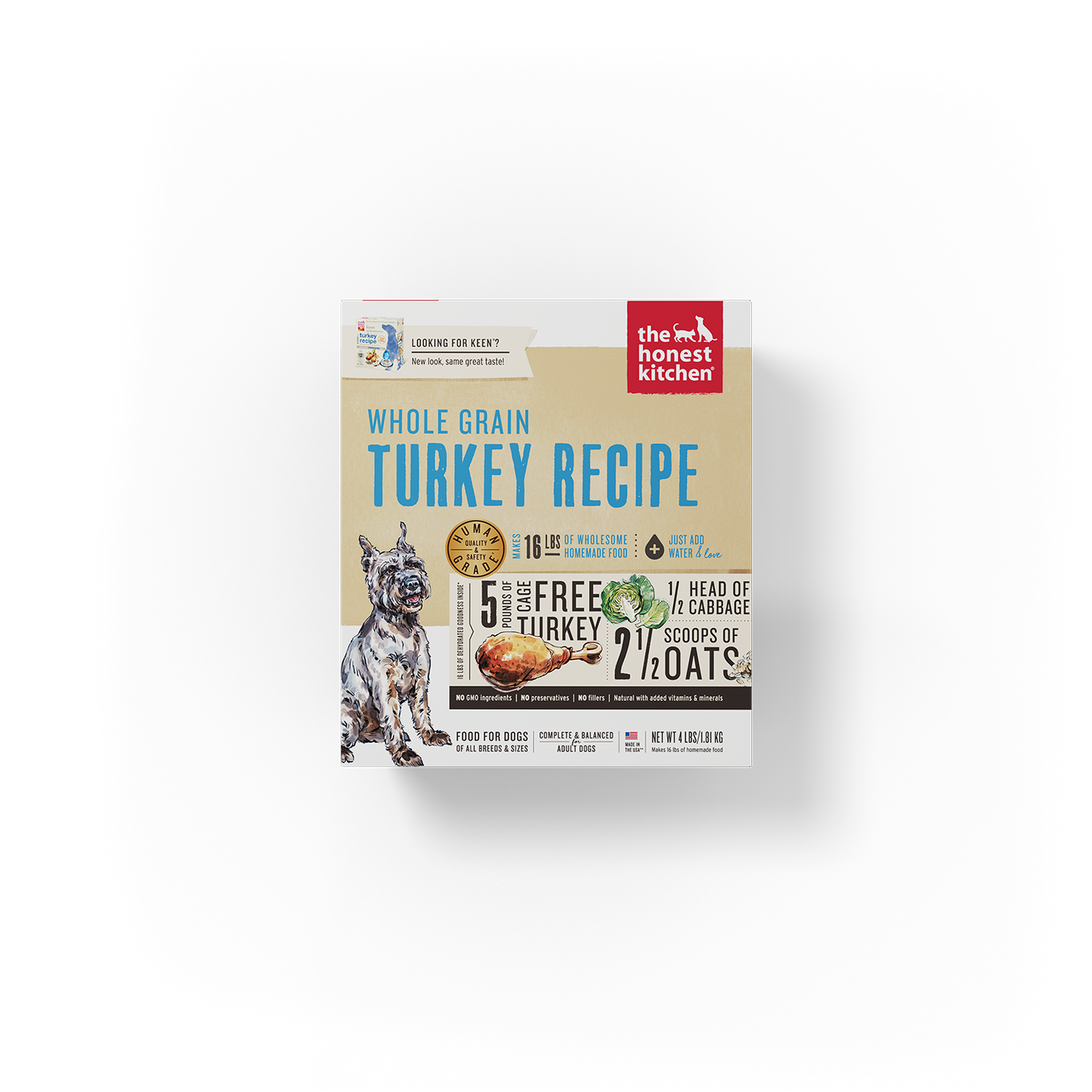 The Honest Kitchen Dehydrated Whole Grain Turkey