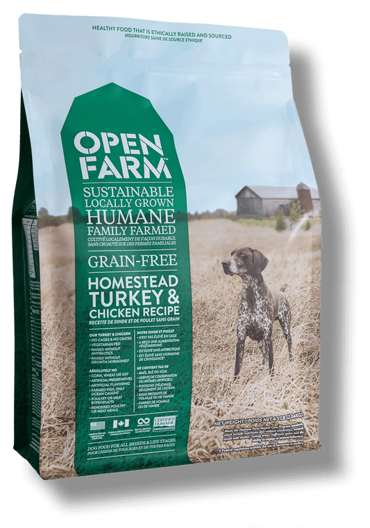 OPEN FARM Grain-Free Homestead Turkey & Chicken Recipe for Dogs