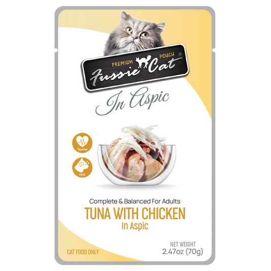 Fussie Cat Tuna With Chicken In Aspic