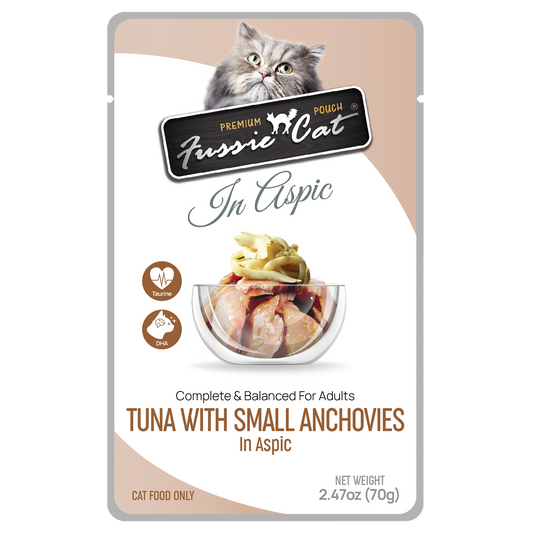Fussie Cat Tuna With Small Anchovies For Cats