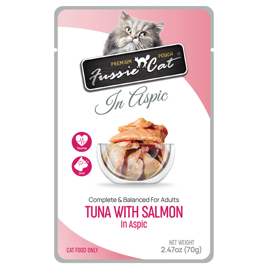 Fussie Cat Tuna With Salmon In Aspic