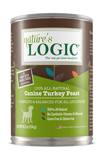 Nature's Logic Turkey Feast Canned Food for Dogs