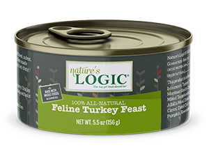 Nature's Logic Turkey Feast Canned Food for Cats
