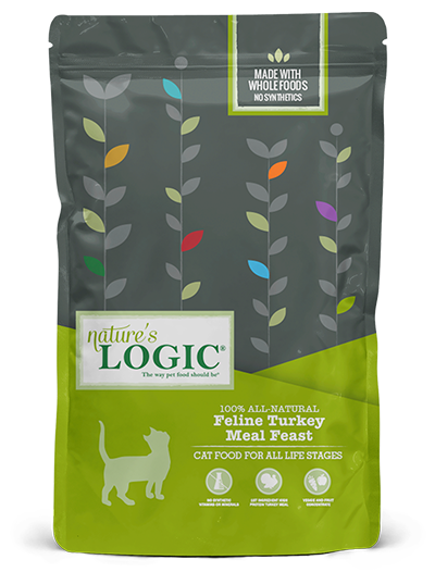 Nature's Logic Turkey Meal Feast Dry Food for Cats