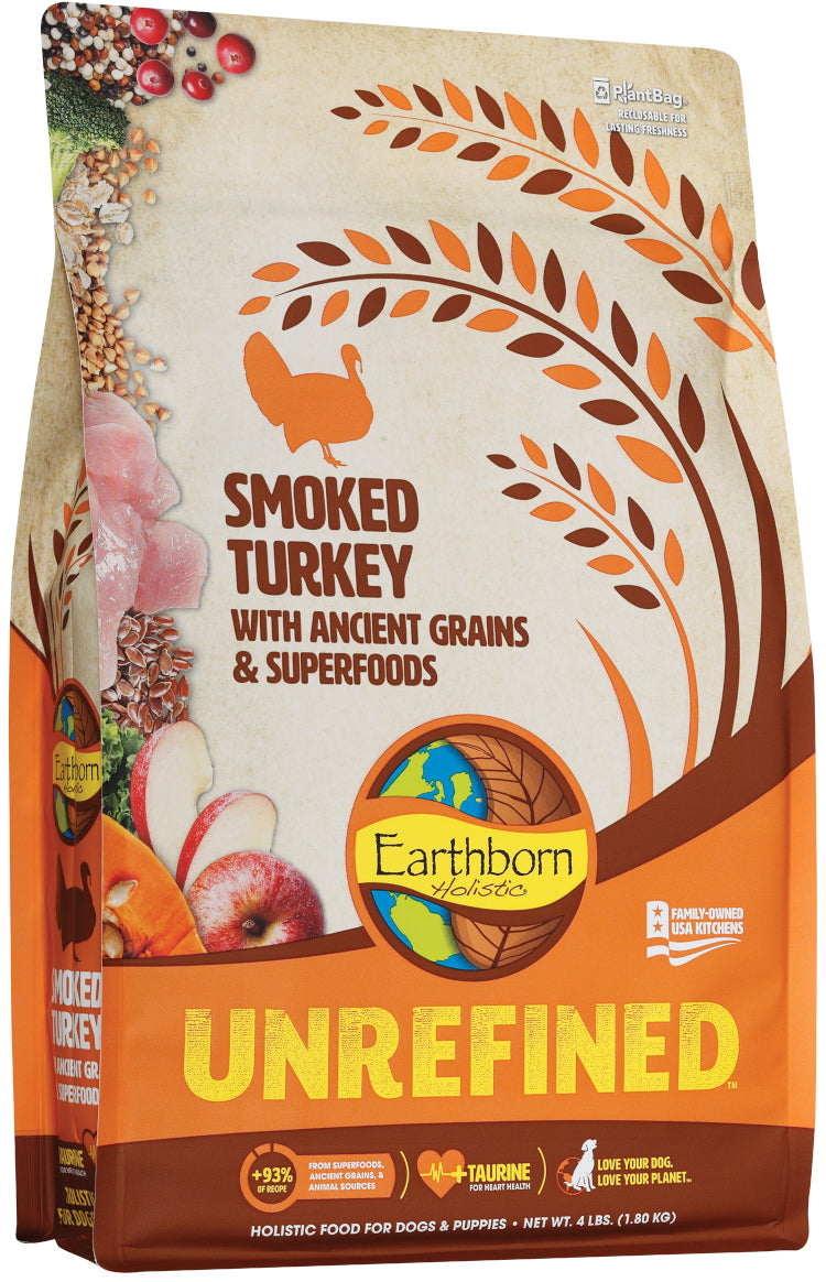 Earthborn Holistic Unrefined Smoked Turkey with Ancient Grains & Superfoods