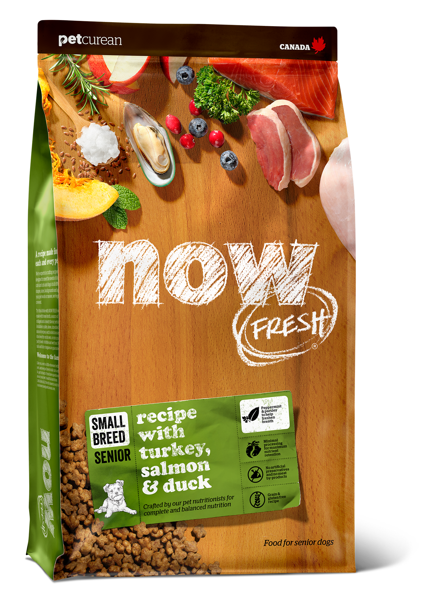 Now! Fresh Grain Free Small Breed Senior Recipe Dry Food