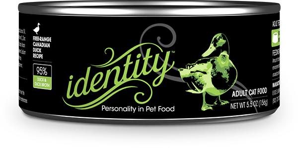 Identity 95% Free-Range Canadian Duck & Duck Broth Pate Wet Cat Food