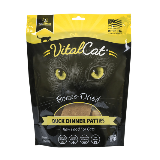 Vital Essentials Vital Cat Freeze-Dried Patties Duck Recipe