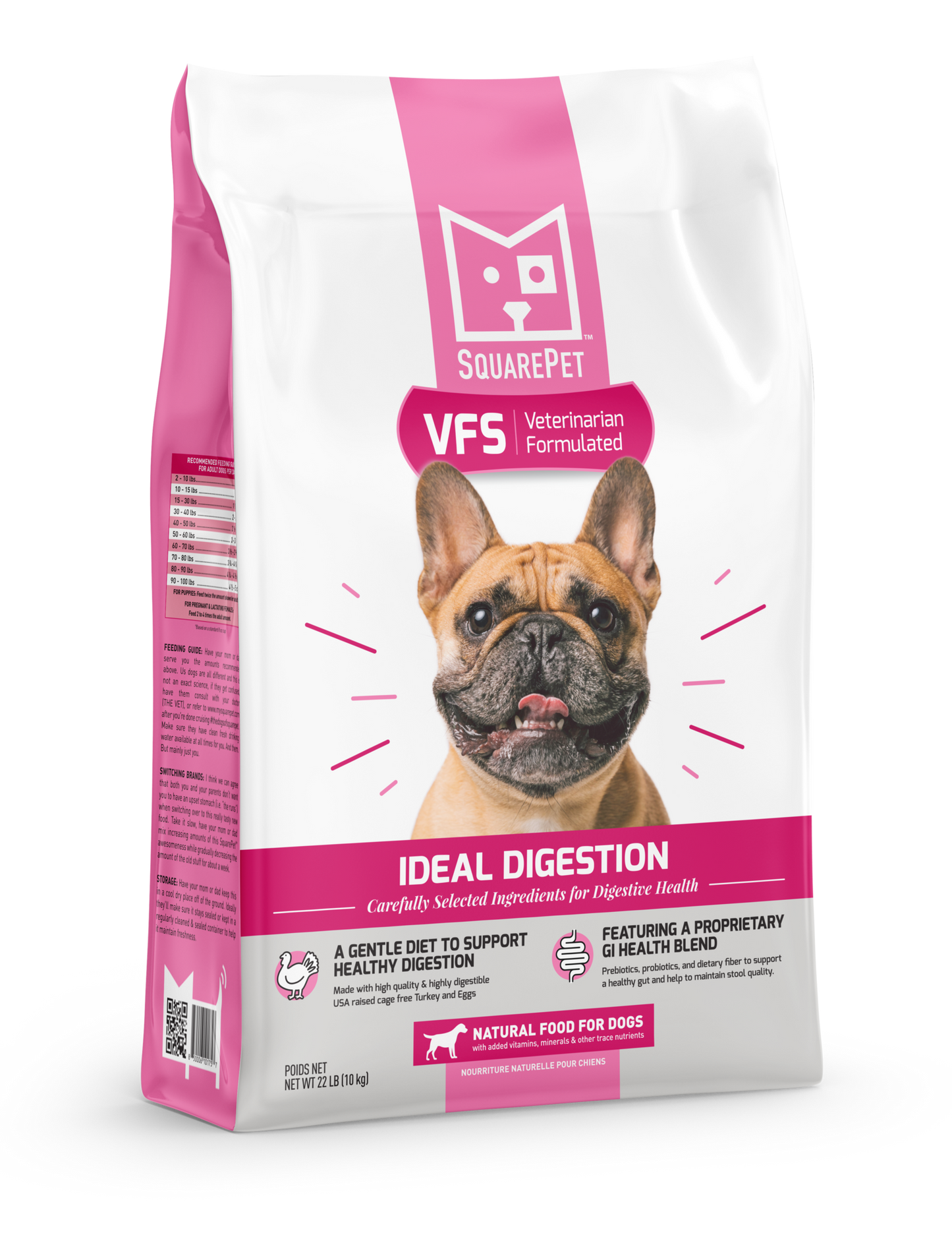 SquarePet VFS Canine Ideal Digestion Formula