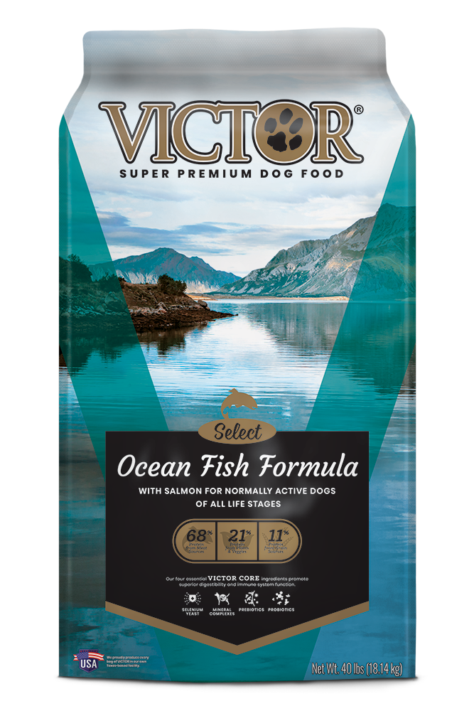 Victor Select Ocean Fish with Salmon Dog Food