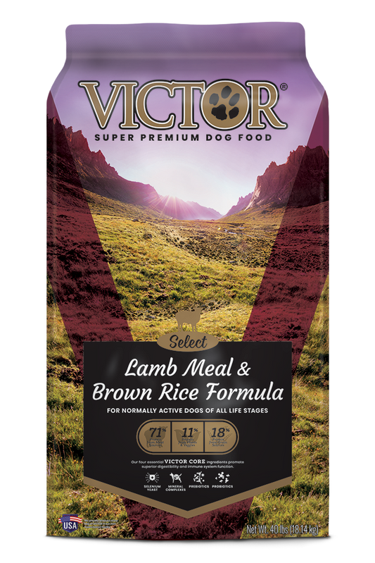 Victor Select Lamb Meal and Brown Rice Dog Food