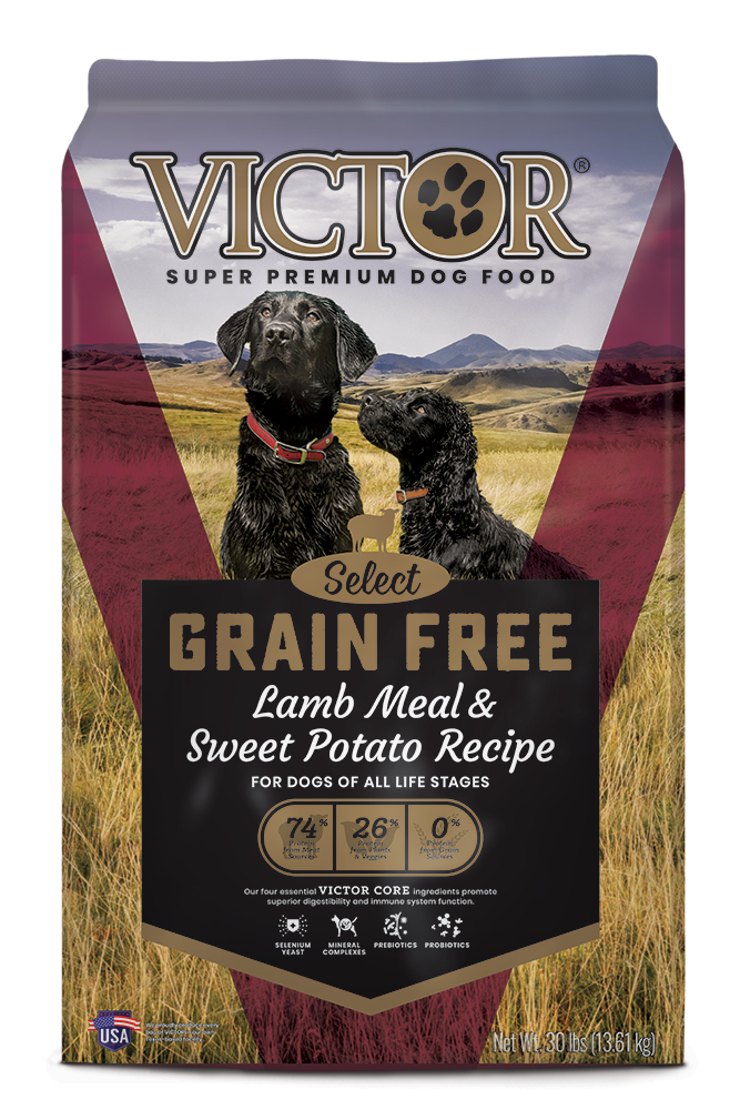 Victor Select Grain Free Lamb Meal and Sweet Potato Dog Food