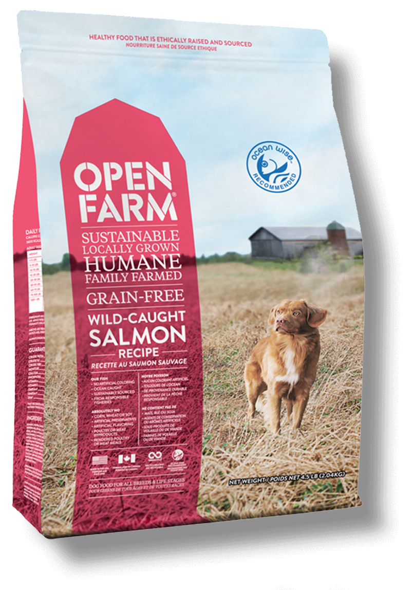 OPEN FARM Grain-Free Wild Caught Salmon Recipe for Dogs