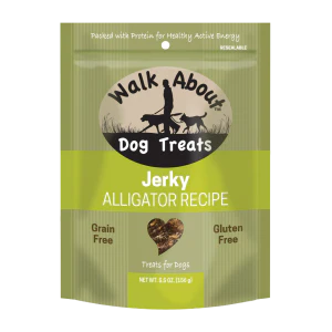Walk About Alligator Jerky for Dogs