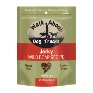 Walk About Wild Boar Jerky for Dogs