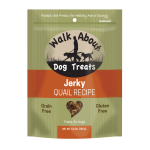Wholesale Walk About Quail Jerky for Dogs