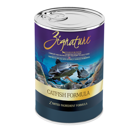 Zignature Catfish Canned Dog Food Formula