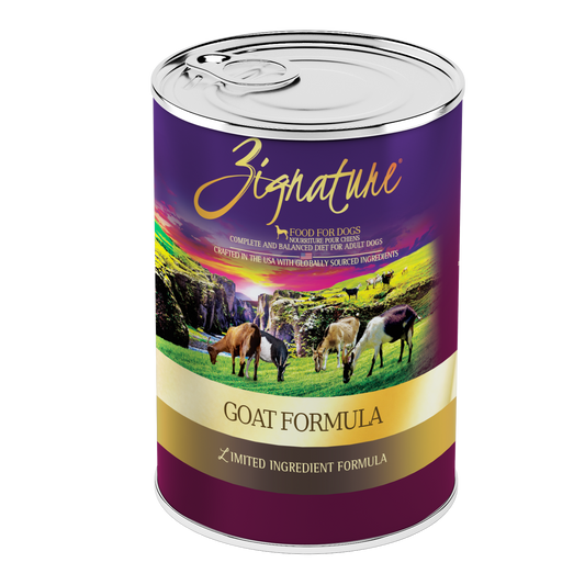 Zignature Goat Canned Dog Food Formula