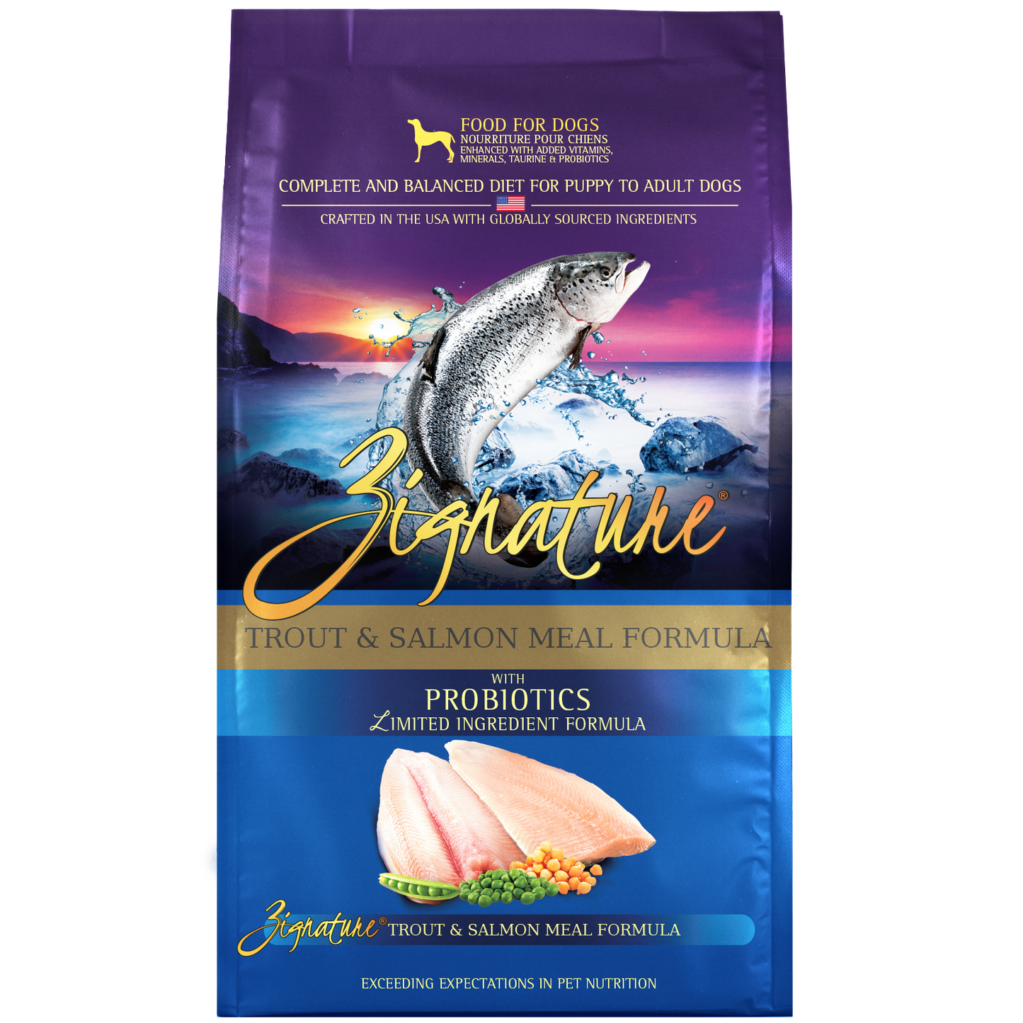 Zignature Trout and Salmon Meal Formula Dog Food