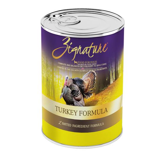 Zignature Turkey Canned Dog Food Formula