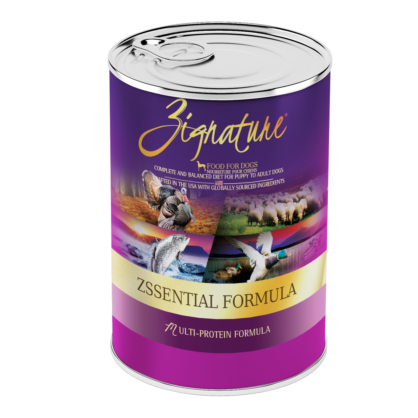 Zignature Zssential Canned Dog Food Formula