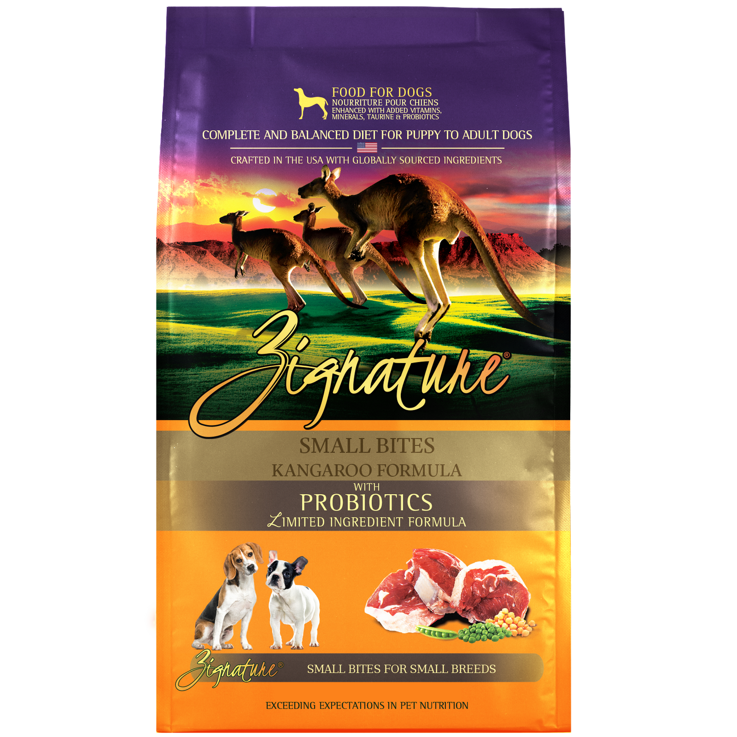 Zignature Kangaroo Small Bites Formula