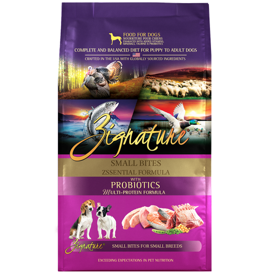 Zignature Zssentials Small Bites Formula Dry Dog Food