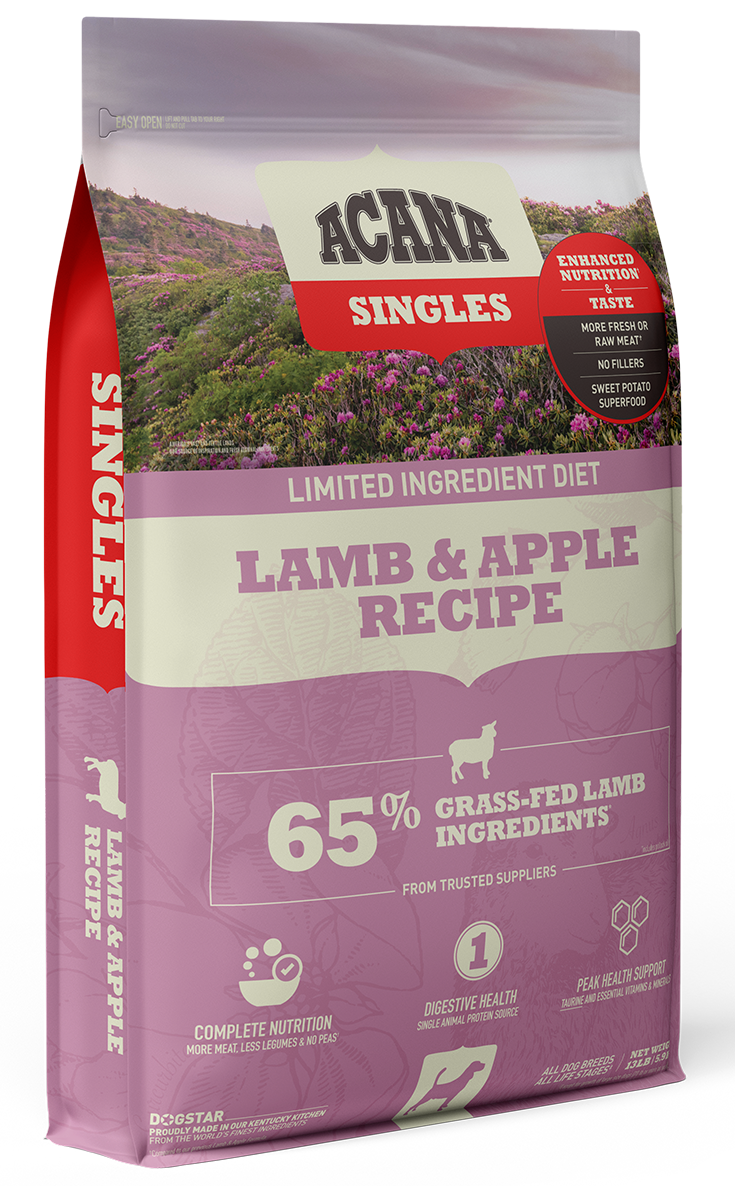 ACANA Singles Limited Ingredient Diet Lamb and Apple Recipe Dry Dog Food