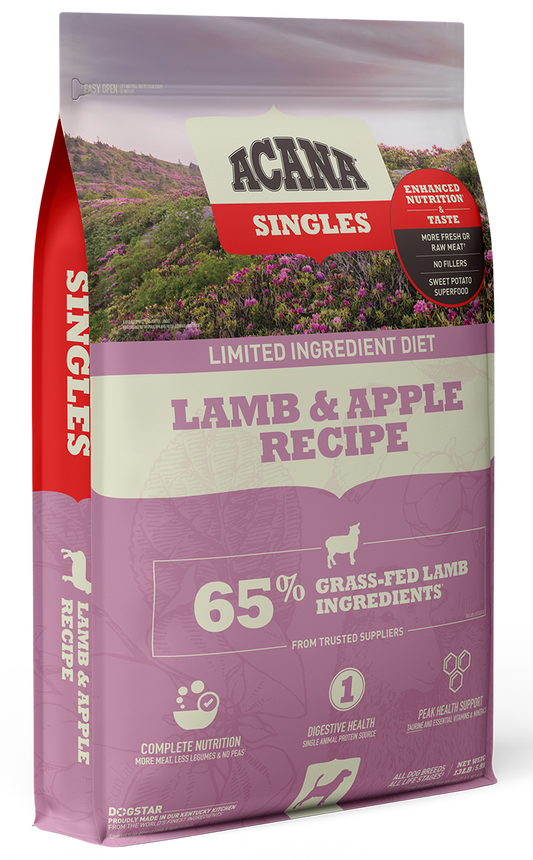 ACANA Singles Limited Ingredient Diet Lamb and Apple Recipe Dry Dog Food