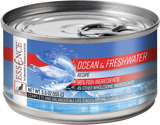 Essence Pet Foods Ocean & Freshwater Wet Cat Food