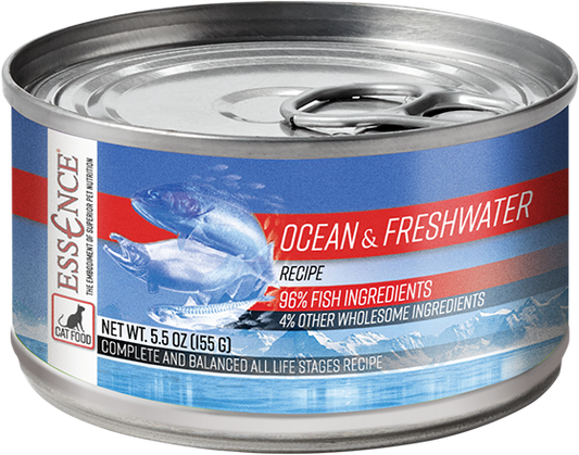 Essence Pet Foods Ocean & Freshwater Wet Cat Food