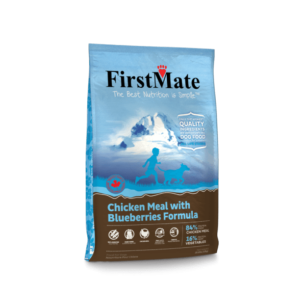 FirstMate Grain Free Limited Ingredient Diet Chicken Meal with Blueberries Formula Dry Dog Food
