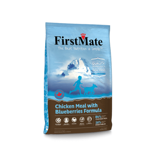 FirstMate Grain Free Limited Ingredient Diet Chicken Meal with Blueberries Formula Dry Dog Food